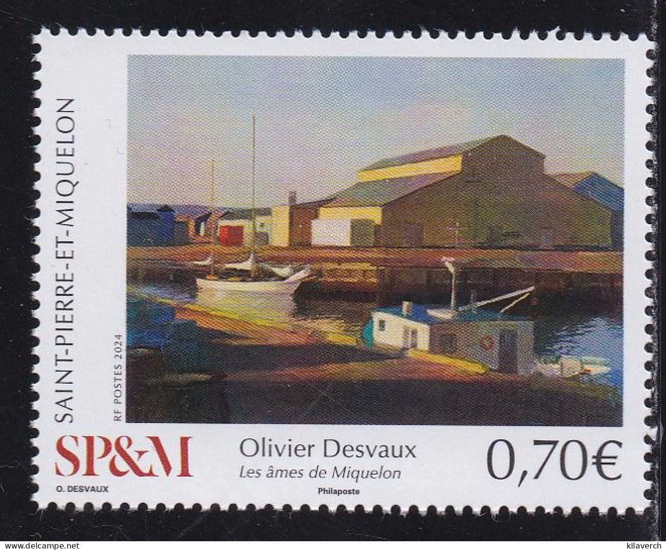 SPM 2024 - Port De Miquelon - Les âmes De Miquelon - Unused Stamps