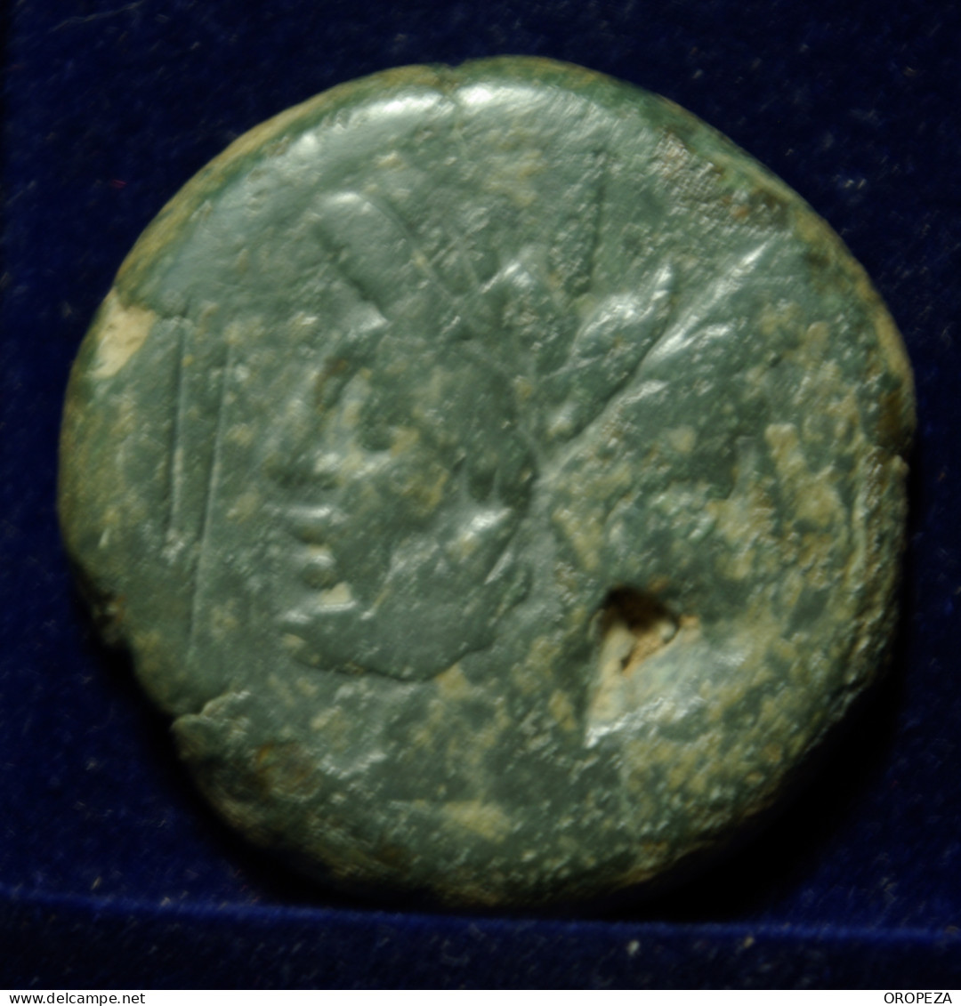 89 -  BONITO  AS  DE  JANO - SERIE SIMBOLOS -   TORO   - MBC - Republiek (280 BC Tot 27 BC)