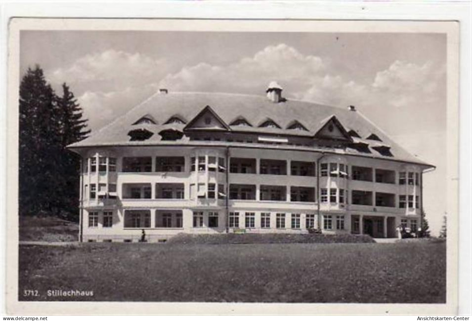 39027511 - Fotokarte Von Oberstdorf Im Allgaeu. Kuranstalt Stillachhaus Von Dr. Saathoff Ungelaufen  Kleiner Riss Recht - Oberstdorf