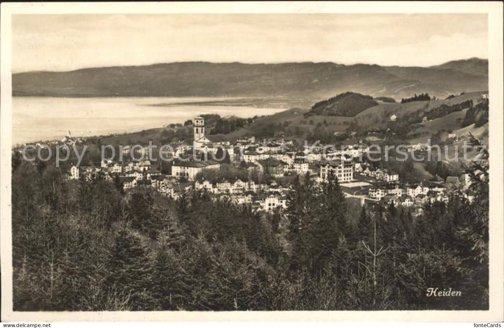 11742456 Heiden AR Am Bodensee Panorama Heiden - Andere & Zonder Classificatie