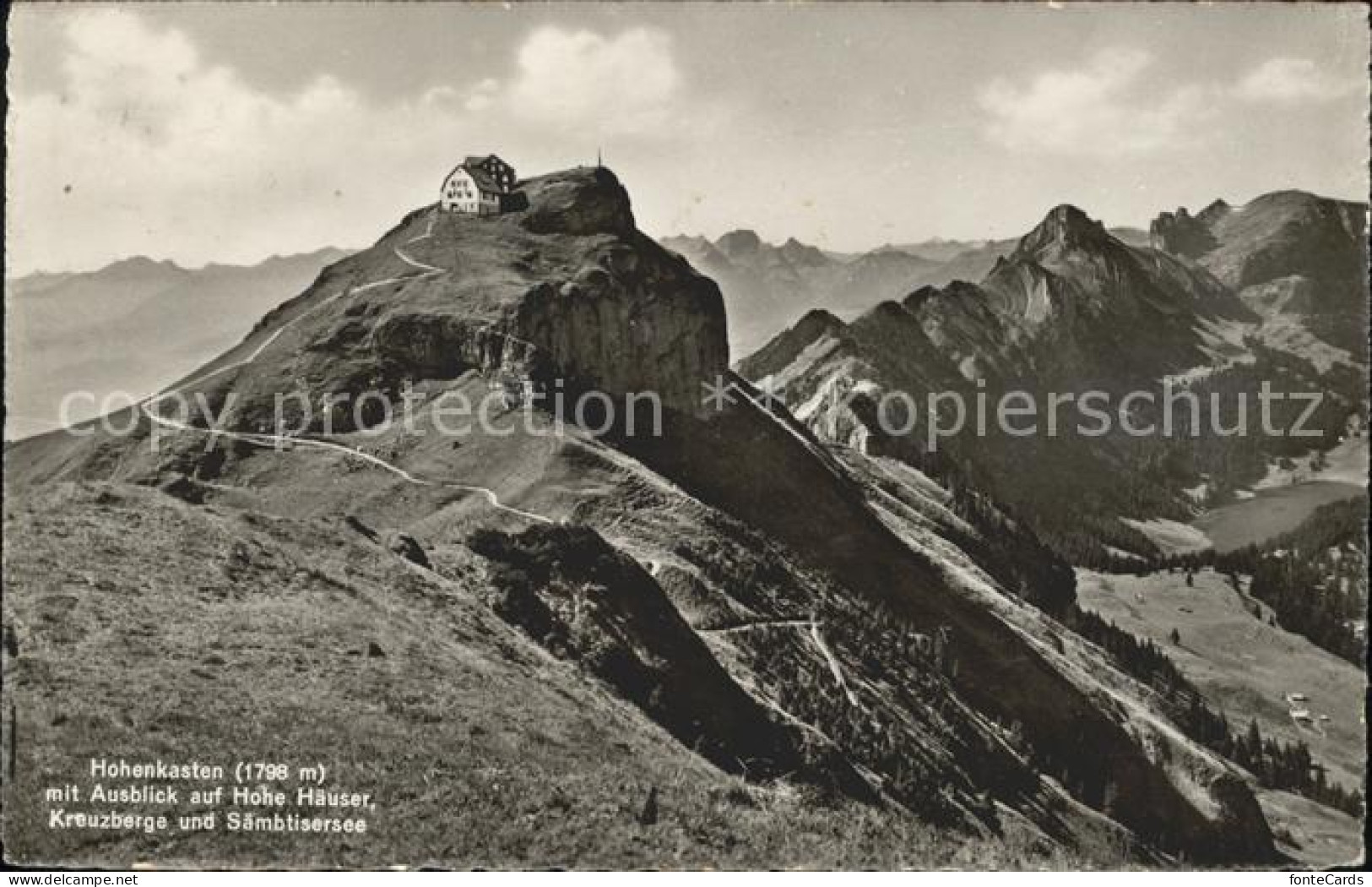 11742346 Hoher Kasten Mit Hohe Haeuser Kreuzberge Und Saemtisersee Hoher Kasten - Sonstige & Ohne Zuordnung