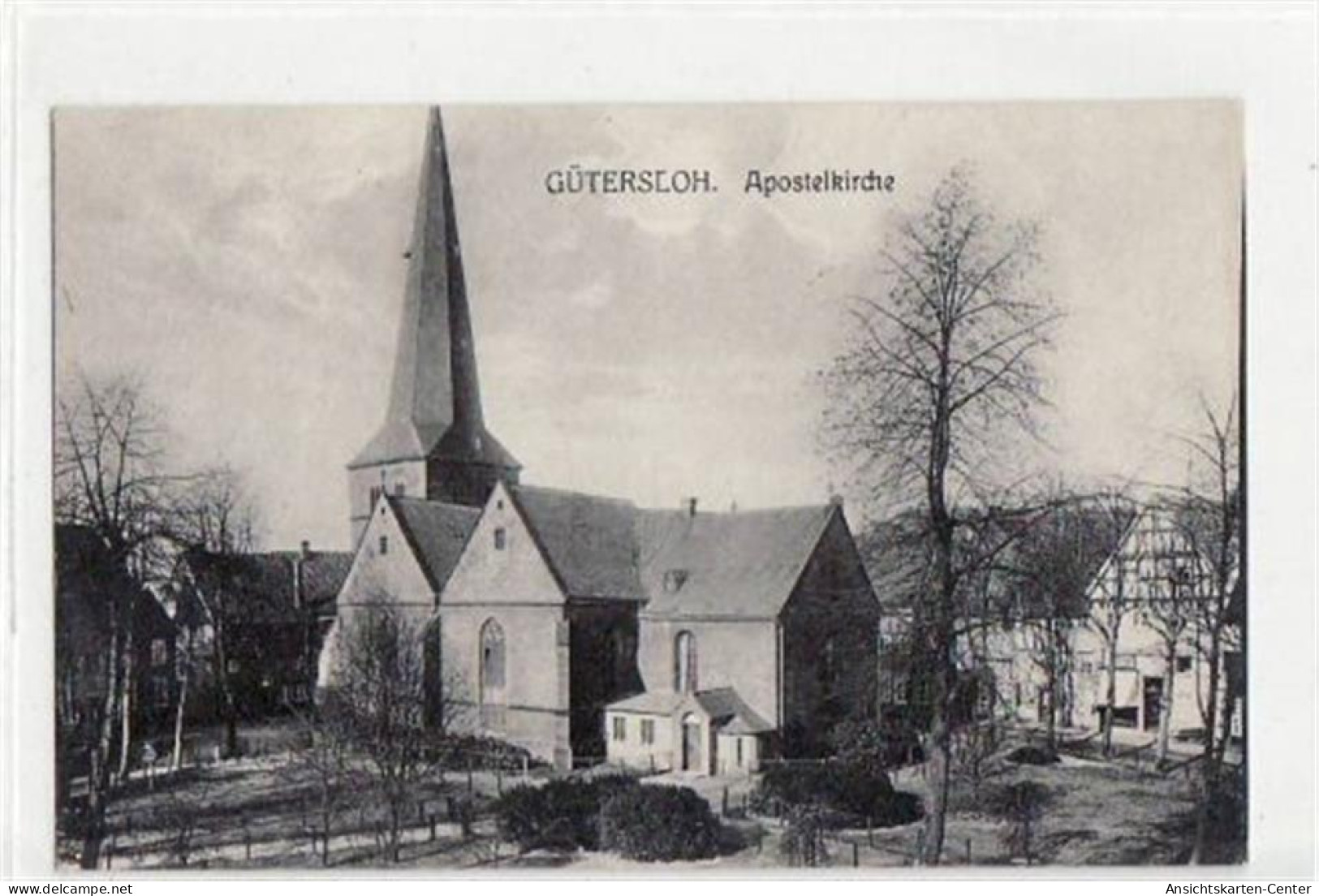 39064911 - Guetersloh Mit Apostelkirche Ungelaufen  Gute Erhaltung. - Guetersloh