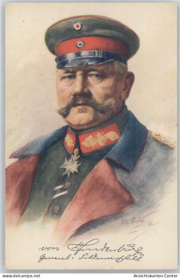 12053611 - Hindenburg In Uniform Und Orden - Politicians & Soldiers