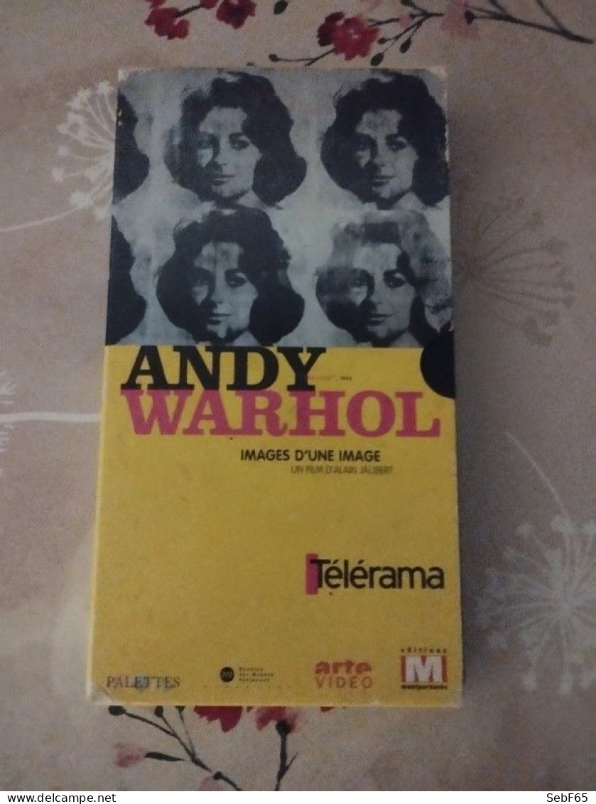 VHS Andy Warhol - Image D'une Image - Documentary