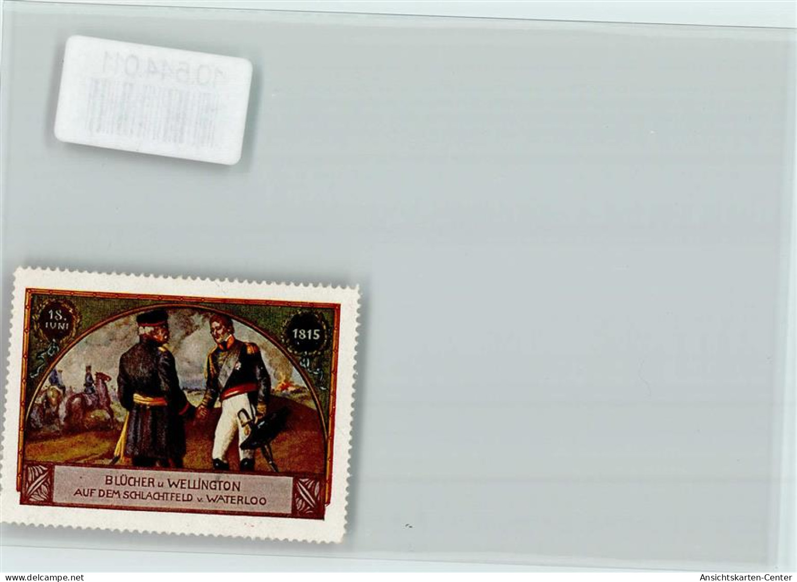 10544011 - Napoleon Vignette - Bluecher Und Wellington - Histoire