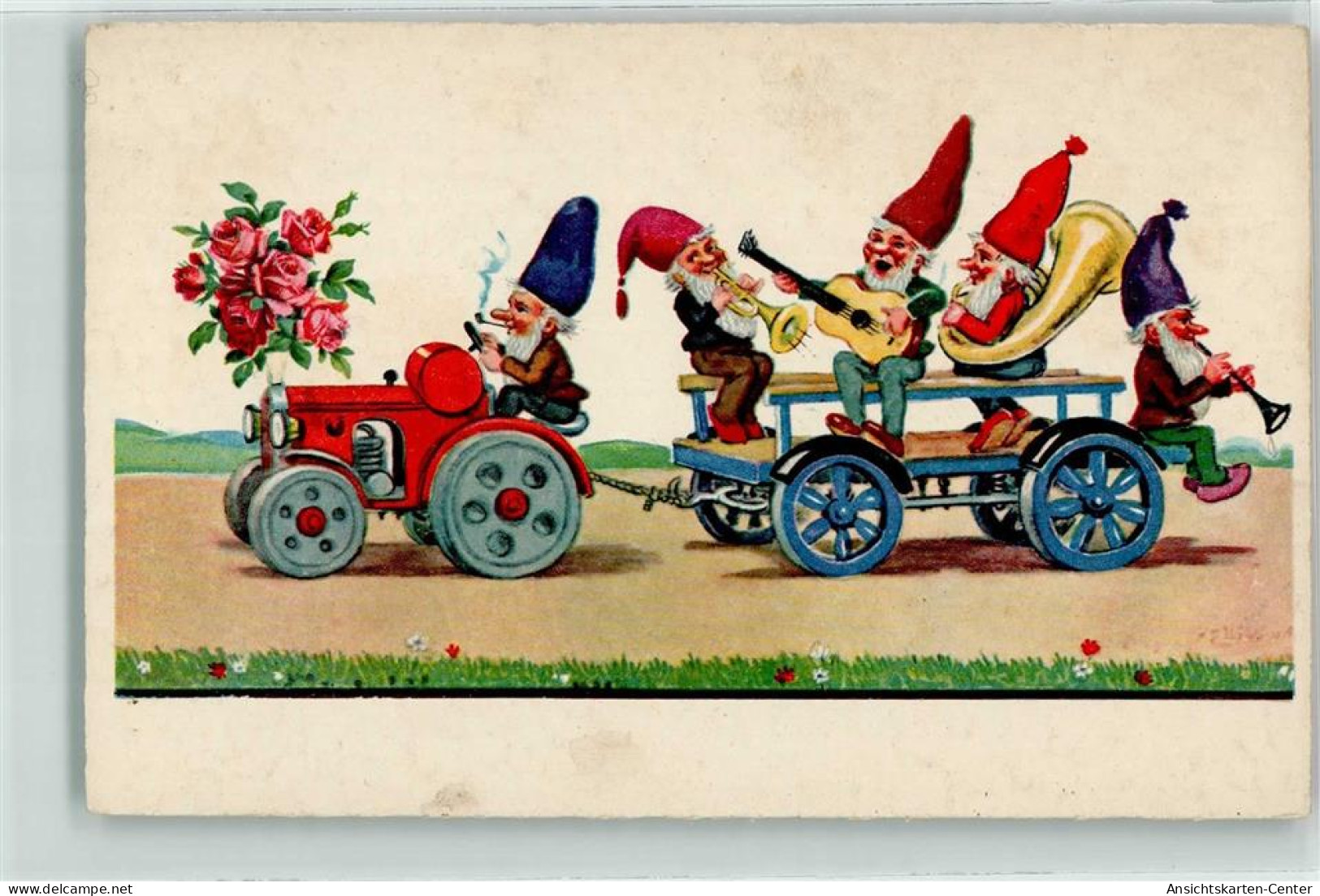 39193211 - Musikanten Auf Dem Traktor , Rosen  Verlag WS + SB 4824 - Fairy Tales, Popular Stories & Legends