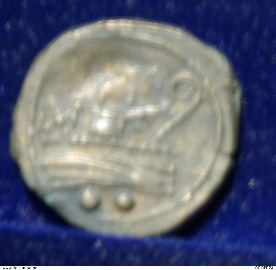 92  -  BONITO  SEXTANTE  DE  JANO - SERIE SIMBOLOS -   TORO  - MBC - Republiek (280 BC Tot 27 BC)