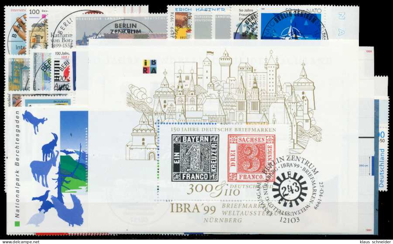 BRD 1999 Nr 2027-2086 ZENTR-ESST JG X4983DE - Used Stamps