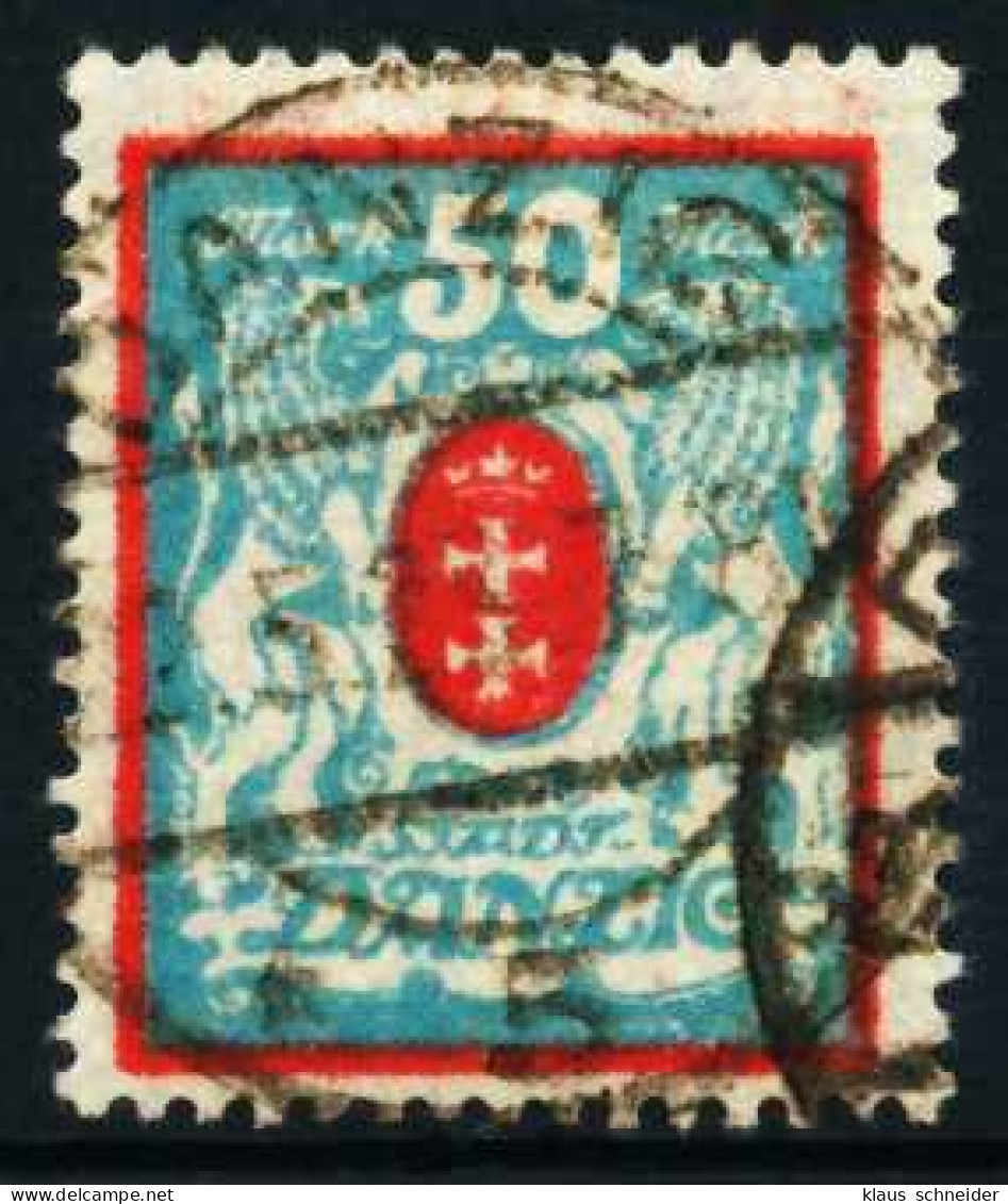 DANZIG 1923 Nr 127X Gestempelt X4DF552 - Used