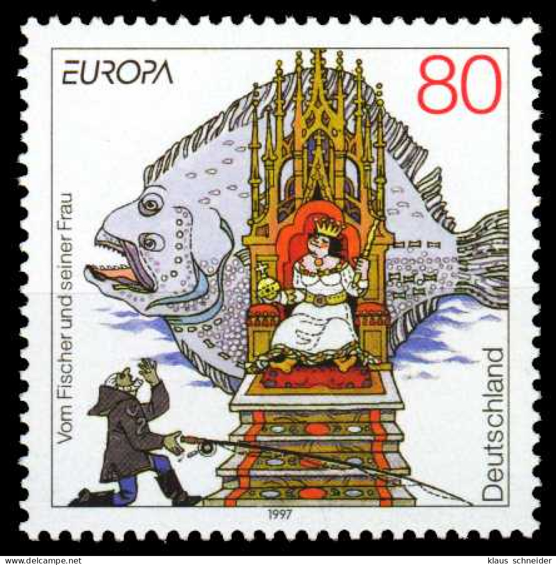 BRD BUND 1997 Nr 1915 Postfrisch SB0207E - Unused Stamps