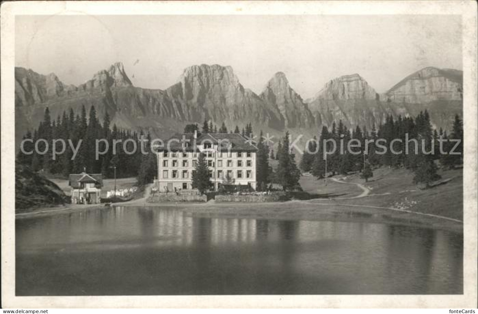 11737716 Oberterzen Kurhaus Seebenalp Mit Churfirsten Oberterzen - Andere & Zonder Classificatie