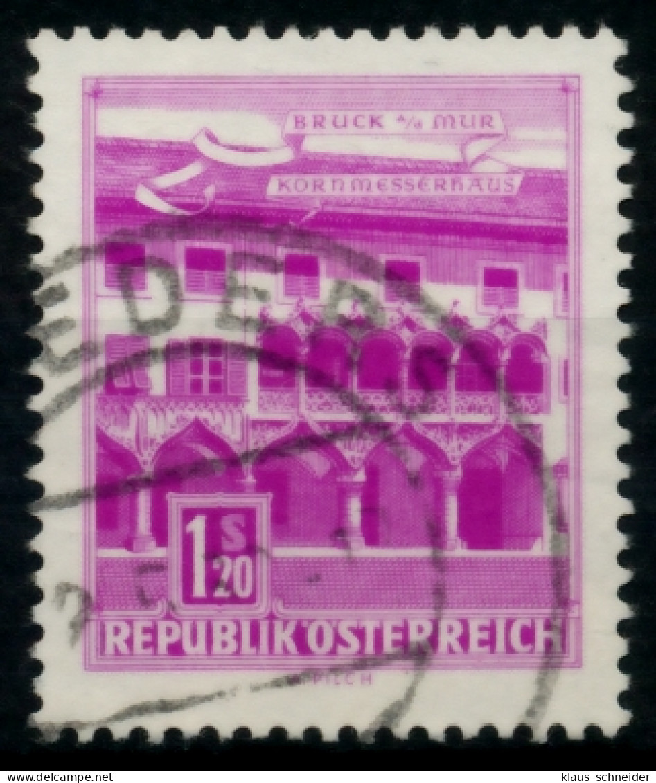 ÖSTERREICH DAUSERSERIEN BAUWERKE Nr 1116 ZENTR- X7146F6 - Used Stamps