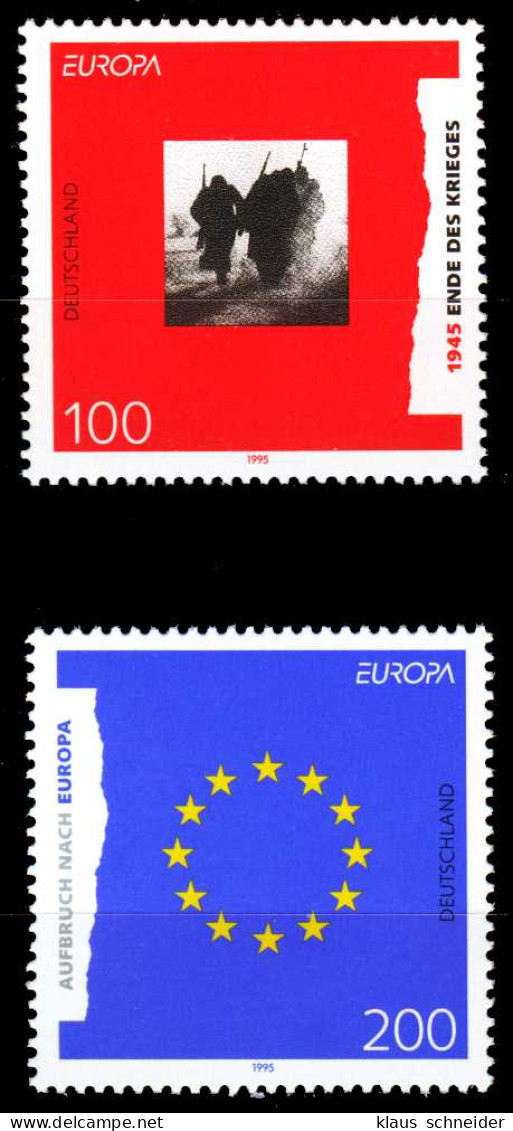 BRD BUND 1995 Nr 1790-1791 Postfrisch S4F3BB2 - Neufs