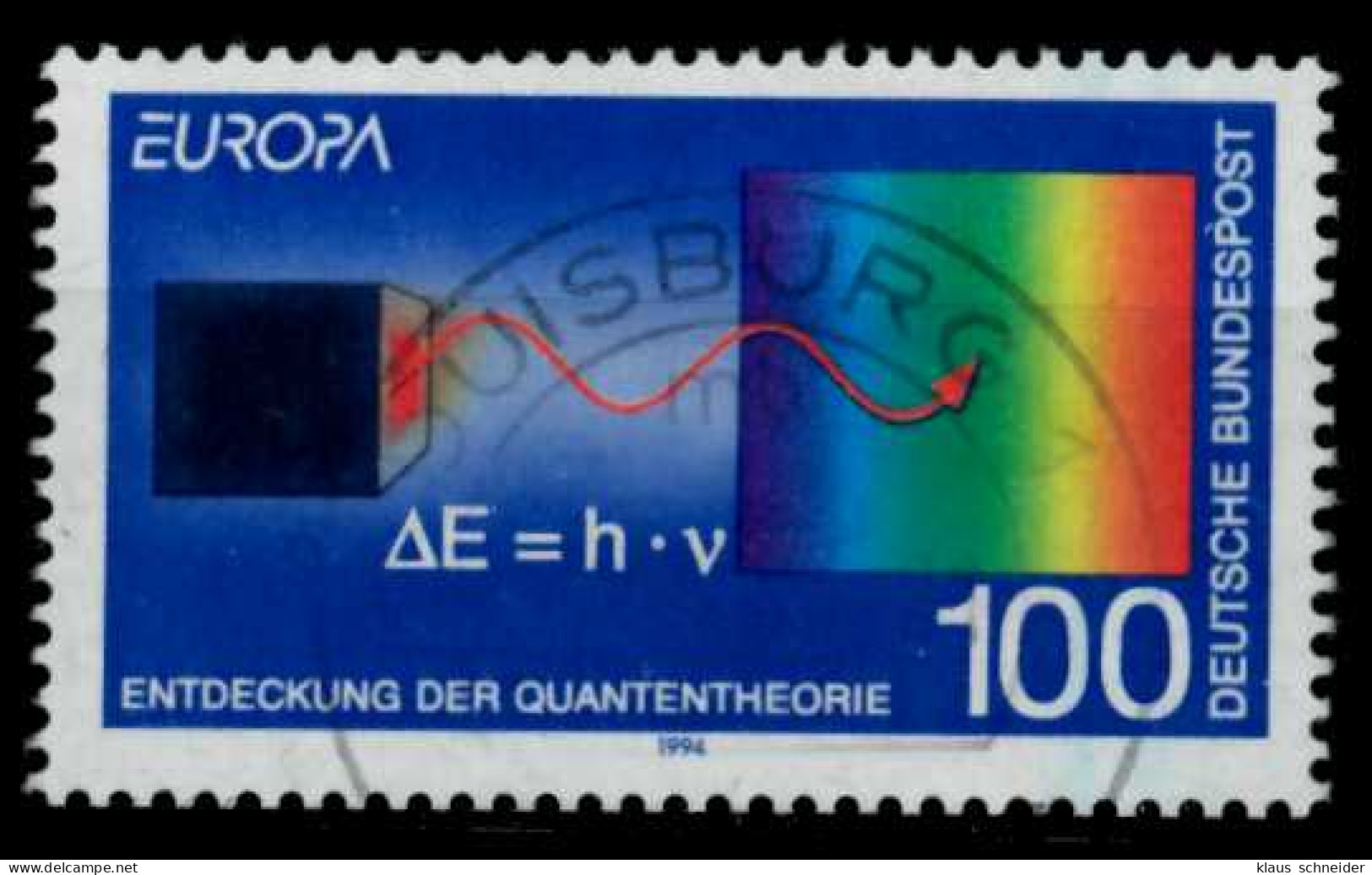 BRD BUND 1994 Nr 1733I Zentrisch Gestempelt X78EB46 - Used Stamps