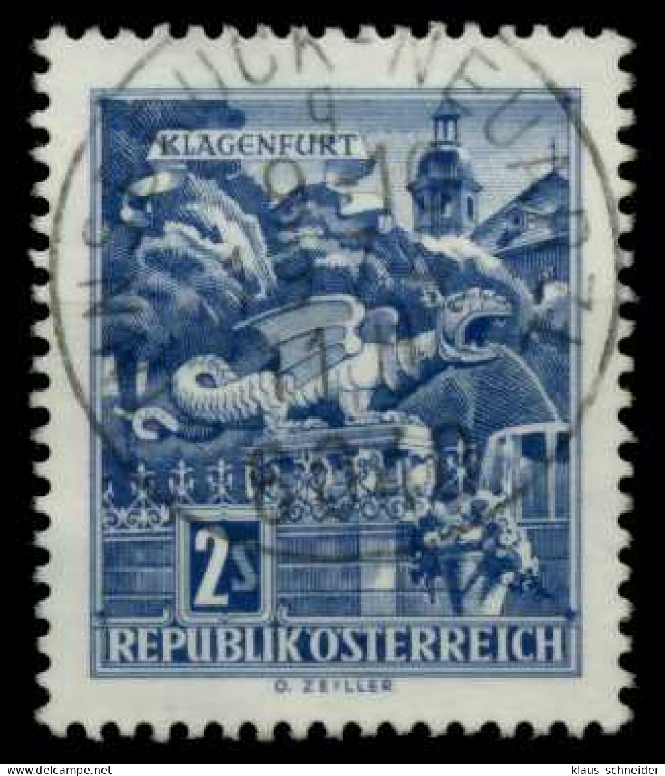 ÖSTERREICH DS BAUWERKE Nr 1256 Zentrisch Gestempelt X7D5CBE - Used Stamps