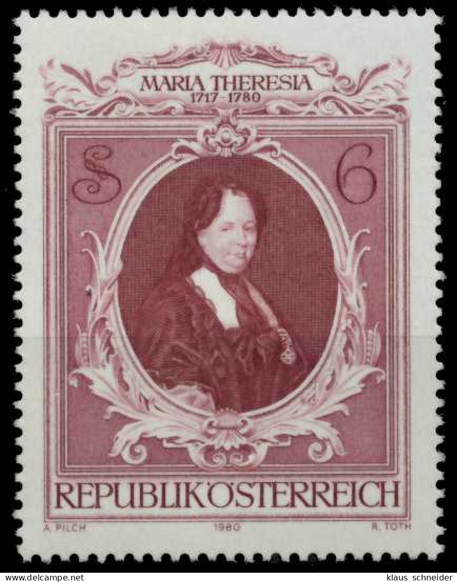 ÖSTERREICH 1980 Nr 1640 Postfrisch S59E3EE - Unused Stamps
