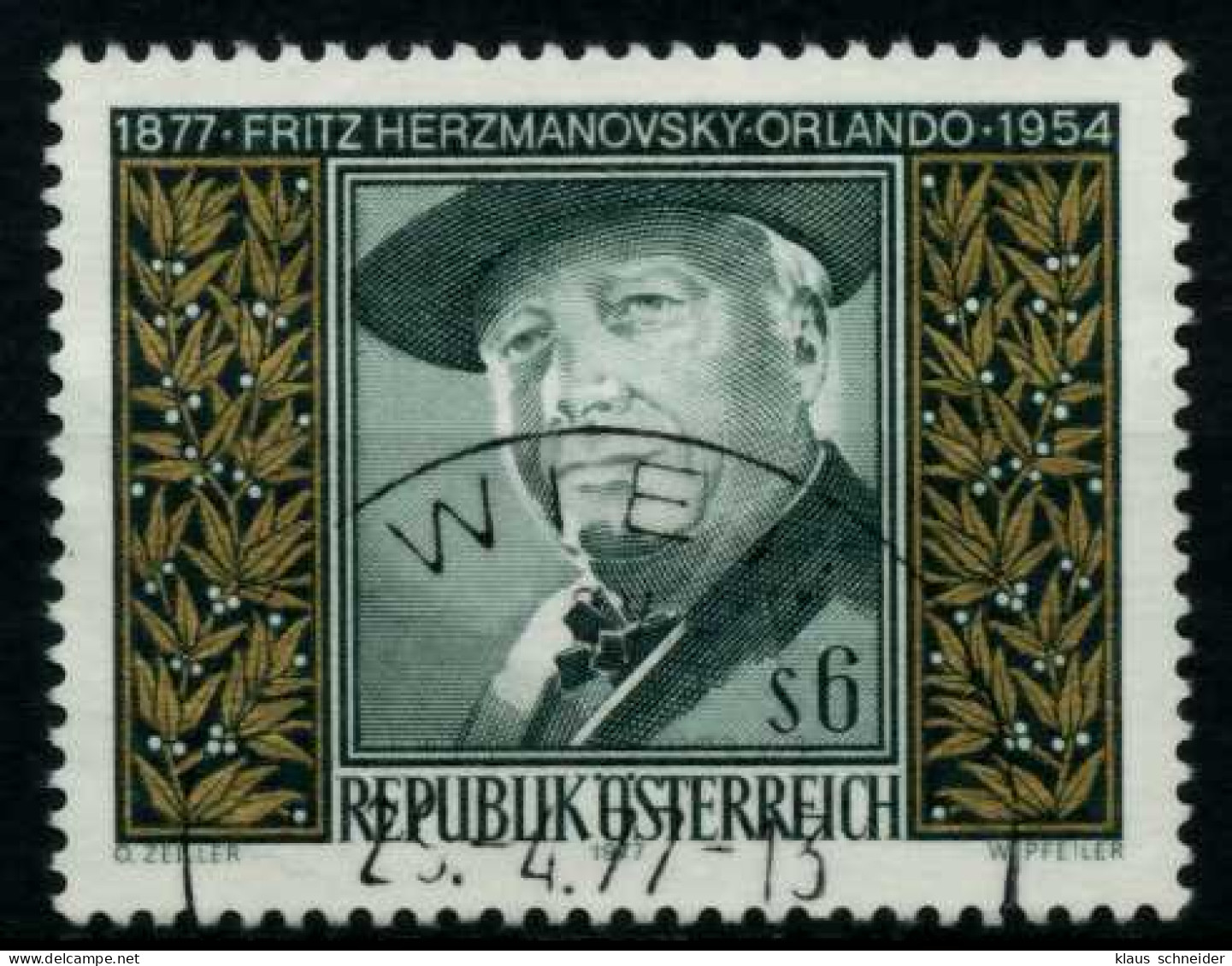 ÖSTERREICH 1977 Nr 1547 Zentrisch Gestempelt X809D02 - Used Stamps