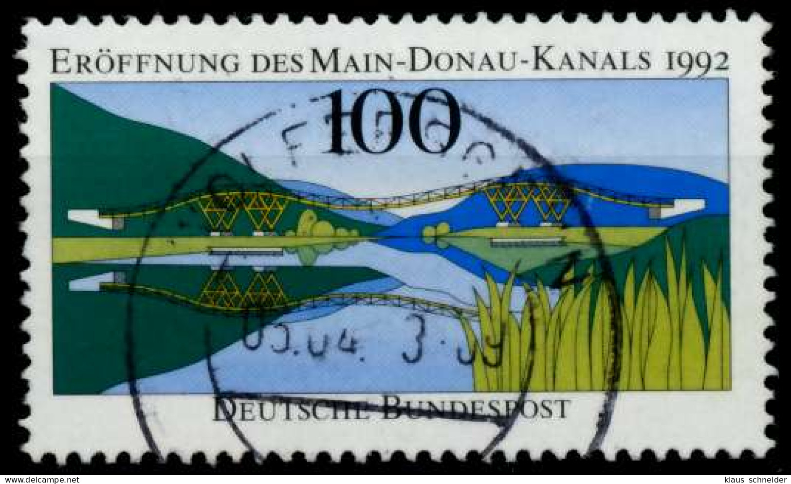 BRD 1992 Nr 1630 Zentrisch Gestempelt X83010E - Used Stamps