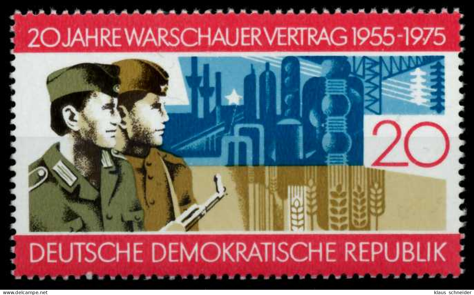 DDR 1975 Nr 2043 Postfrisch S0AA3F2 - Unused Stamps