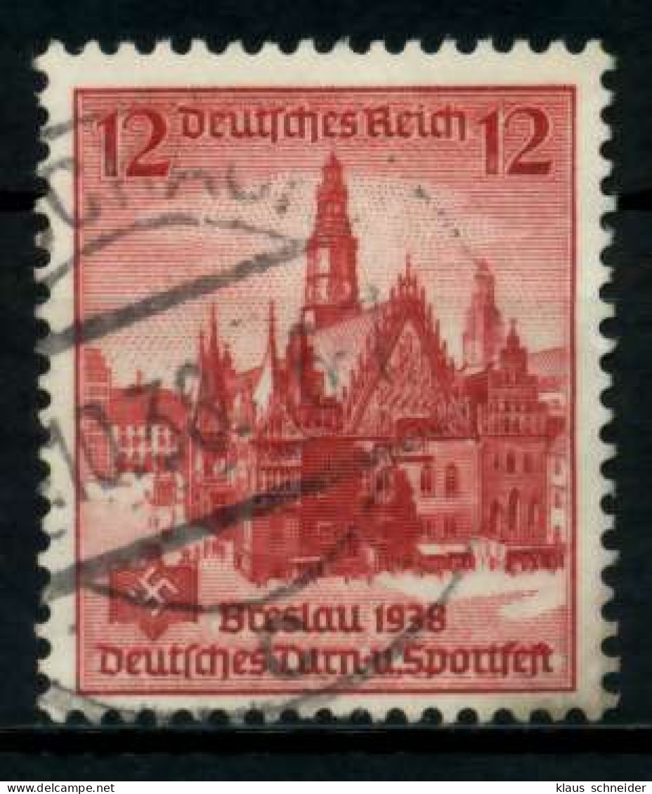 3. REICH 1938 Nr 666 Gestempelt X7002BA - Oblitérés