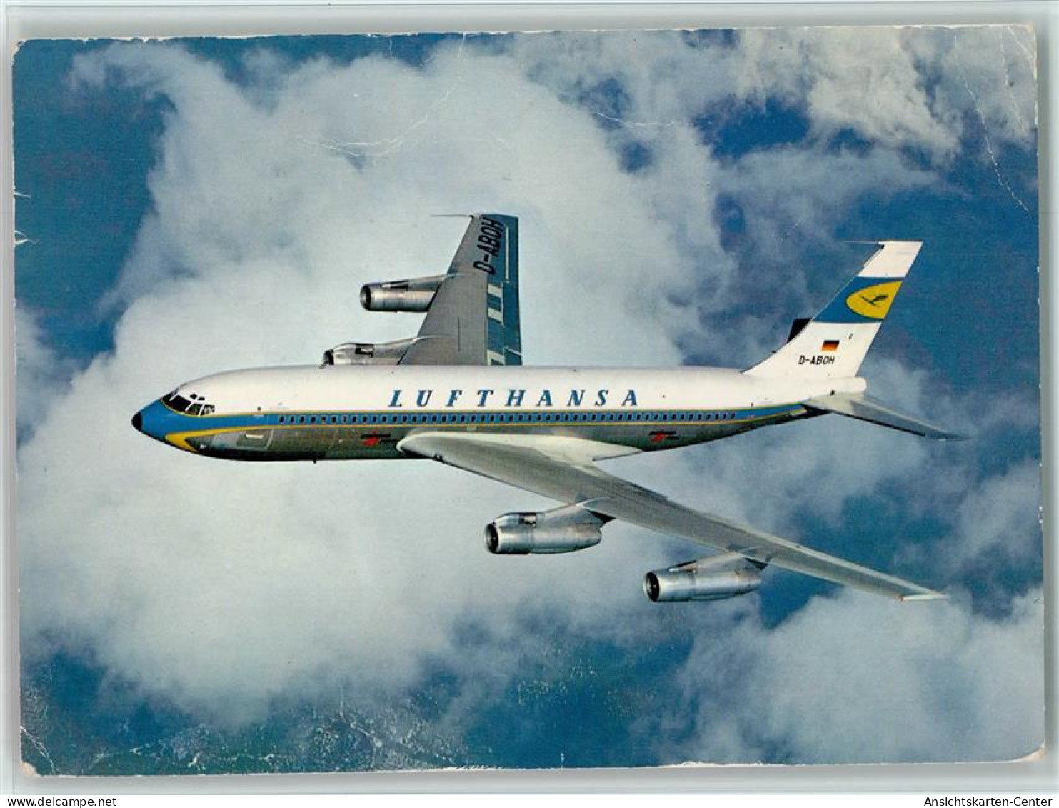 12098211 - Fluglinien Lufthansa Boing 720B - 2 - Other & Unclassified