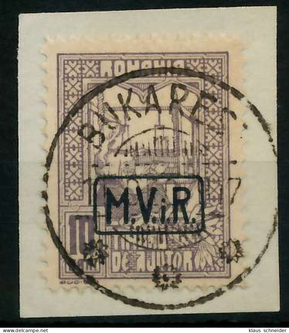 BES 1WK D-MV RUMÄNIEN Nr K4 Zentrisch Gestempelt Briefstück X77926E - Occupation 1914-18