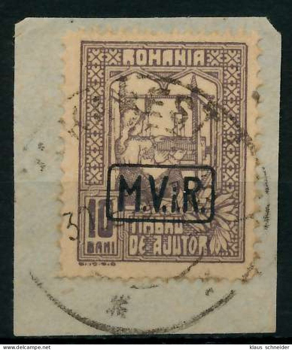 BES 1WK D-MV RUMÄNIEN Nr K4 Zentrisch Gestempelt Briefstück X779286 - Bezetting 1914-18
