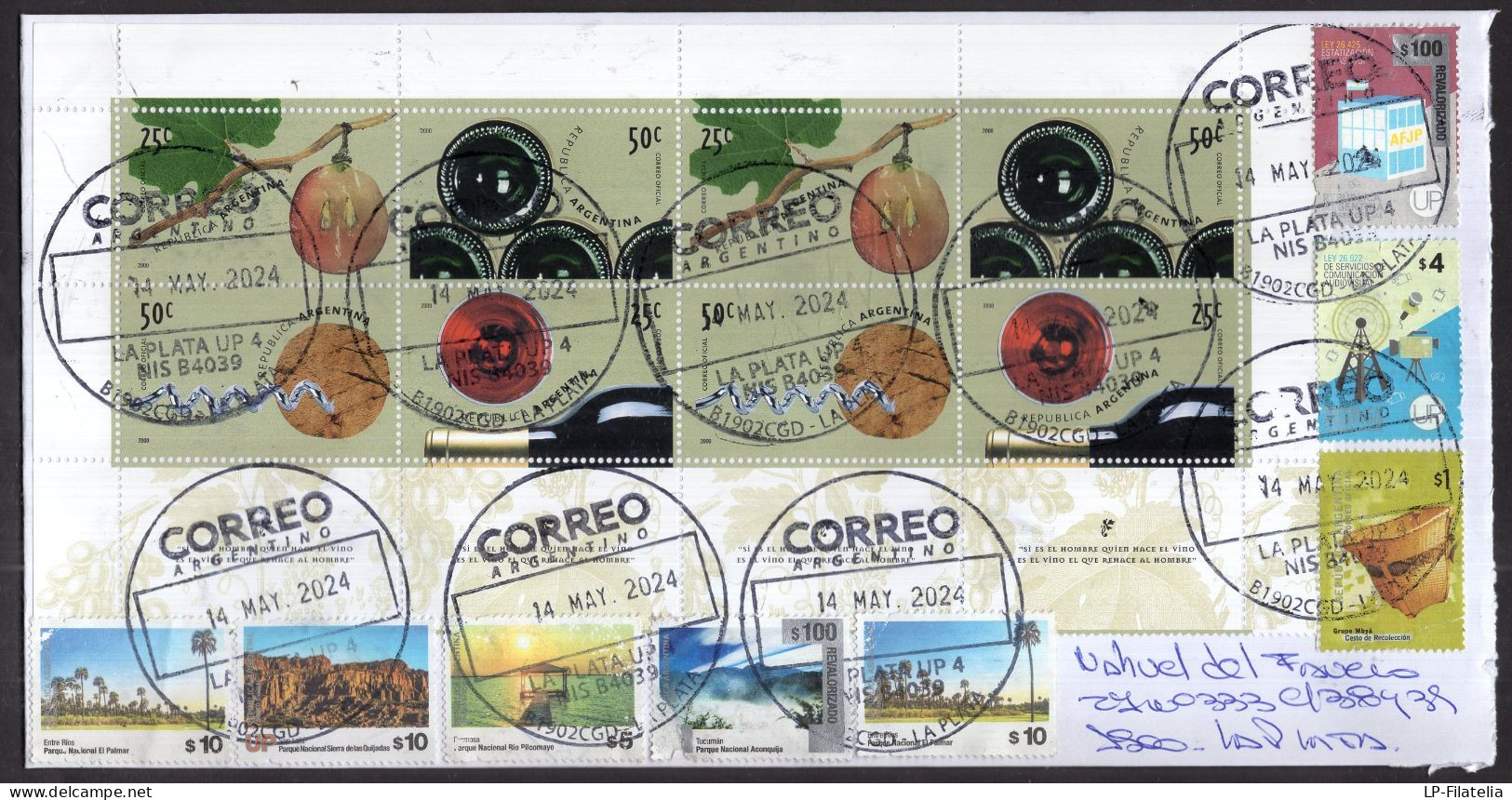 Argentina - 2024 - Modern Stamps - Diverse Stamps - Covers & Documents