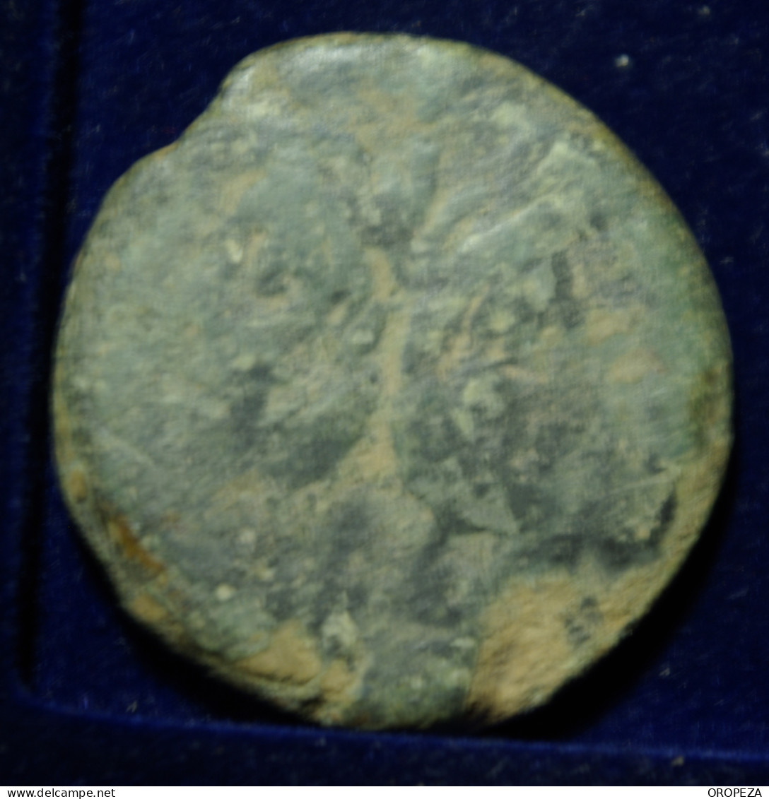 95  -  BONITO  AS  DE  JANO - SERIE SIMBOLOS - VICTORIA Y PUNTA DE LANZA - MBC - Republic (280 BC To 27 BC)