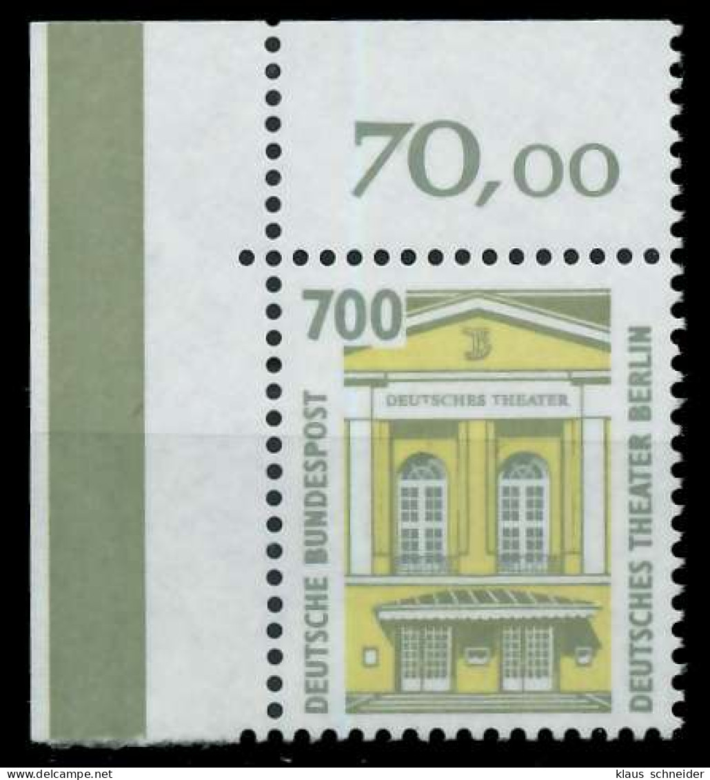 BRD DS SEHENSW Nr 1691 Postfrisch ECKE-OLI X7CF356 - Unused Stamps