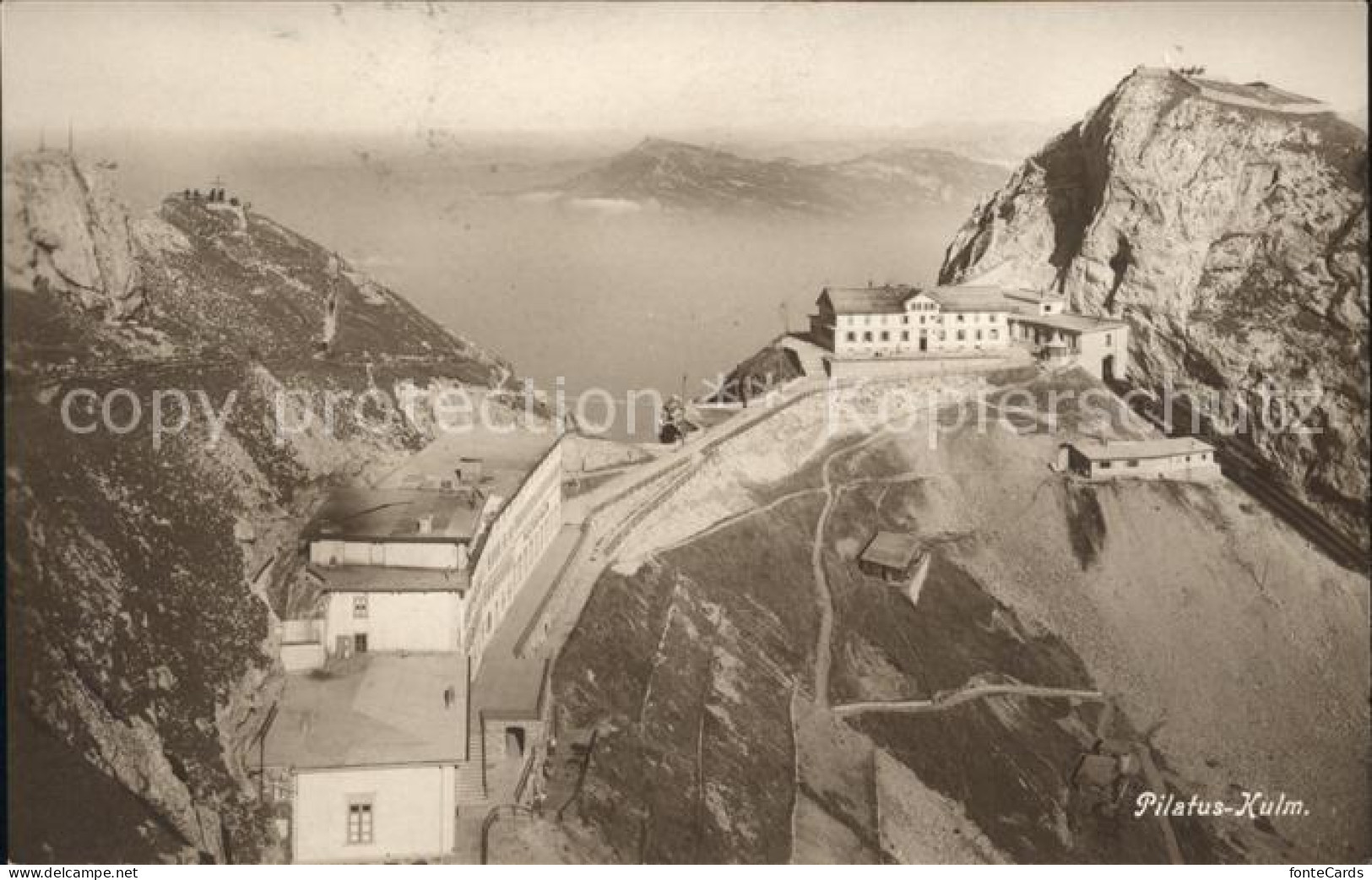 11737187 Pilatus Kulm Mit Vierwaldstaettersee Und Alpen Pilatus  - Sonstige & Ohne Zuordnung