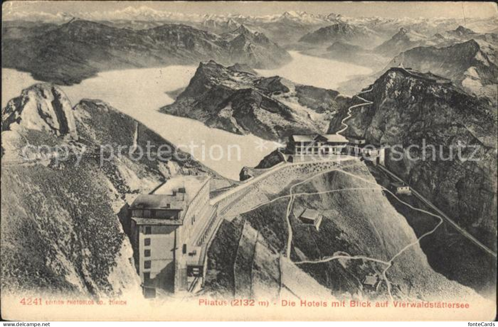 11737126 Pilatus Kulm Hotels Vierwaldstaettersee Alpen Pilatus  - Sonstige & Ohne Zuordnung