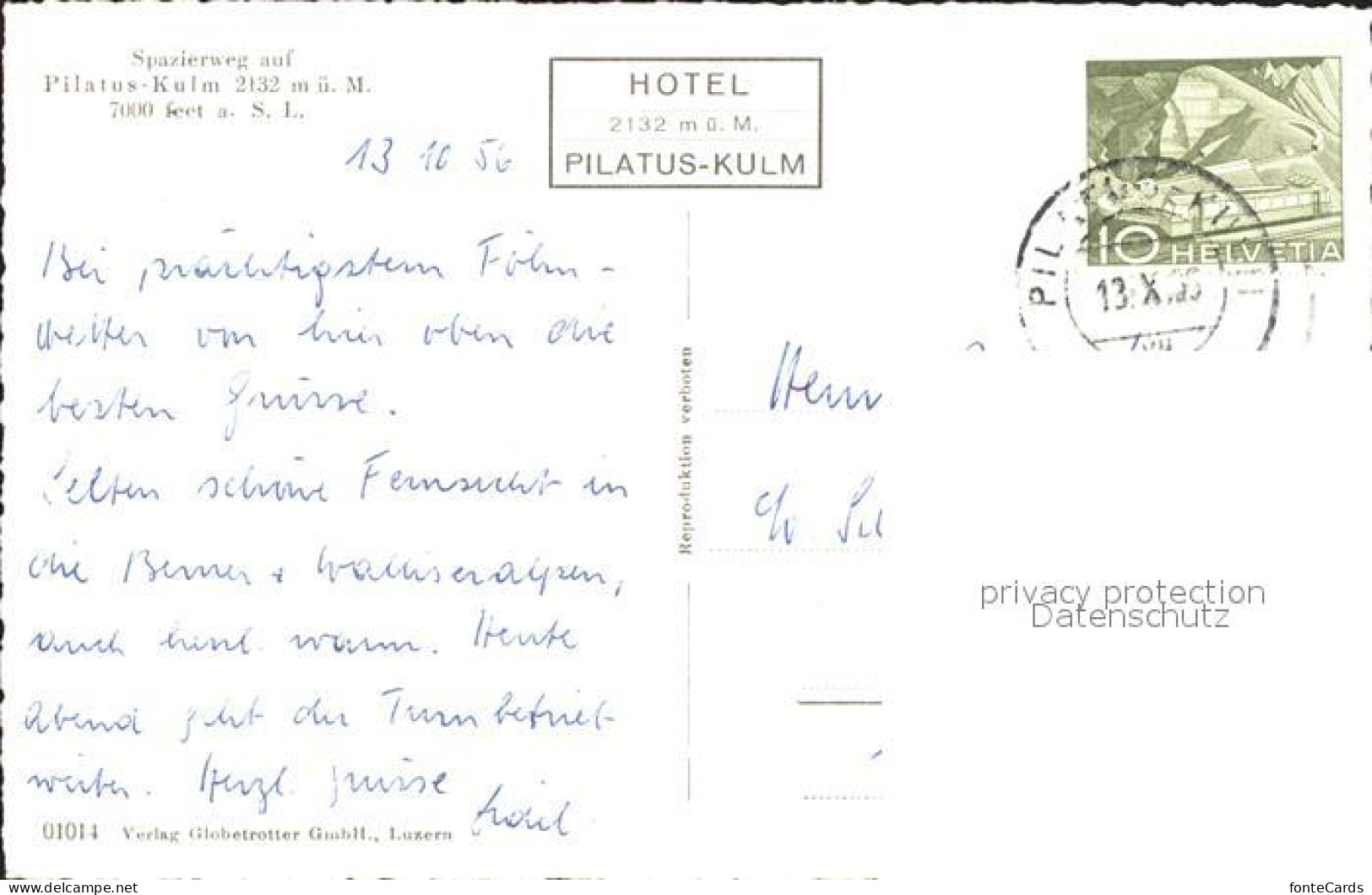 11737117 Pilatus Kulm Wanderweg  Pilatus  - Other & Unclassified