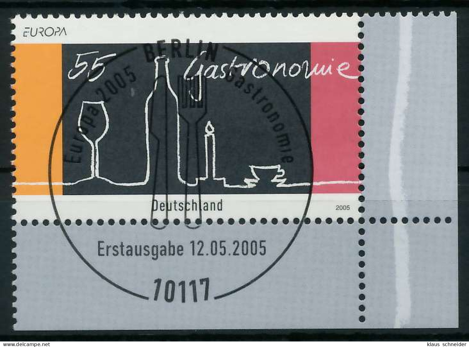 BRD BUND 2005 Nr 2457 ESST Zentrisch Gestempelt ECKE-URE X84ACDA - Used Stamps