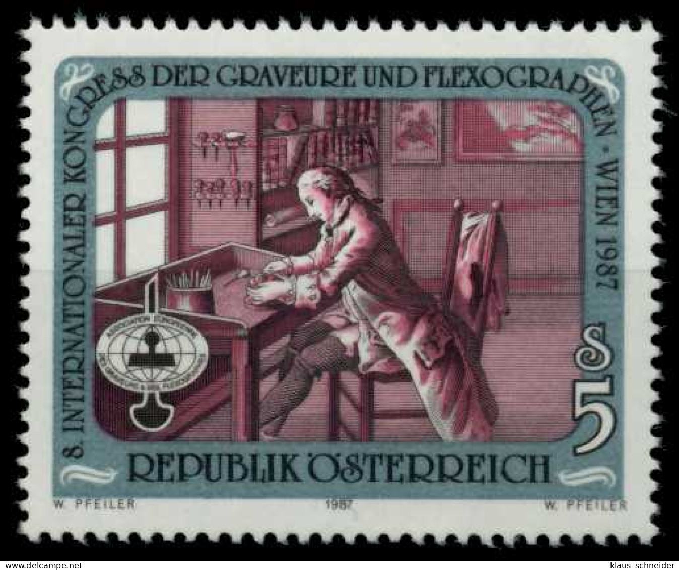 ÖSTERREICH 1987 Nr 1888 Postfrisch S74370E - Unused Stamps