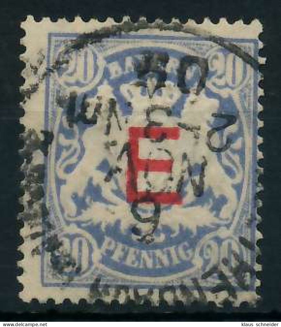 BAYERN DIENSTMARKEN Nr 4 Zentrisch Gestempelt X8844A6 - Used