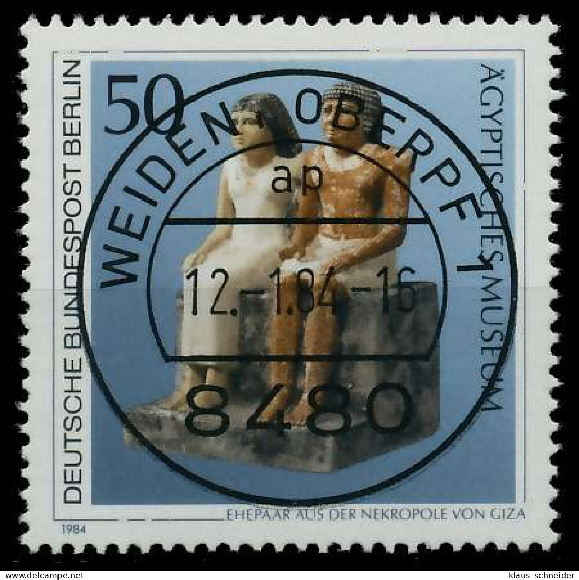 BERLIN 1984 Nr 709 Zentrisch Gestempelt X89419E - Oblitérés