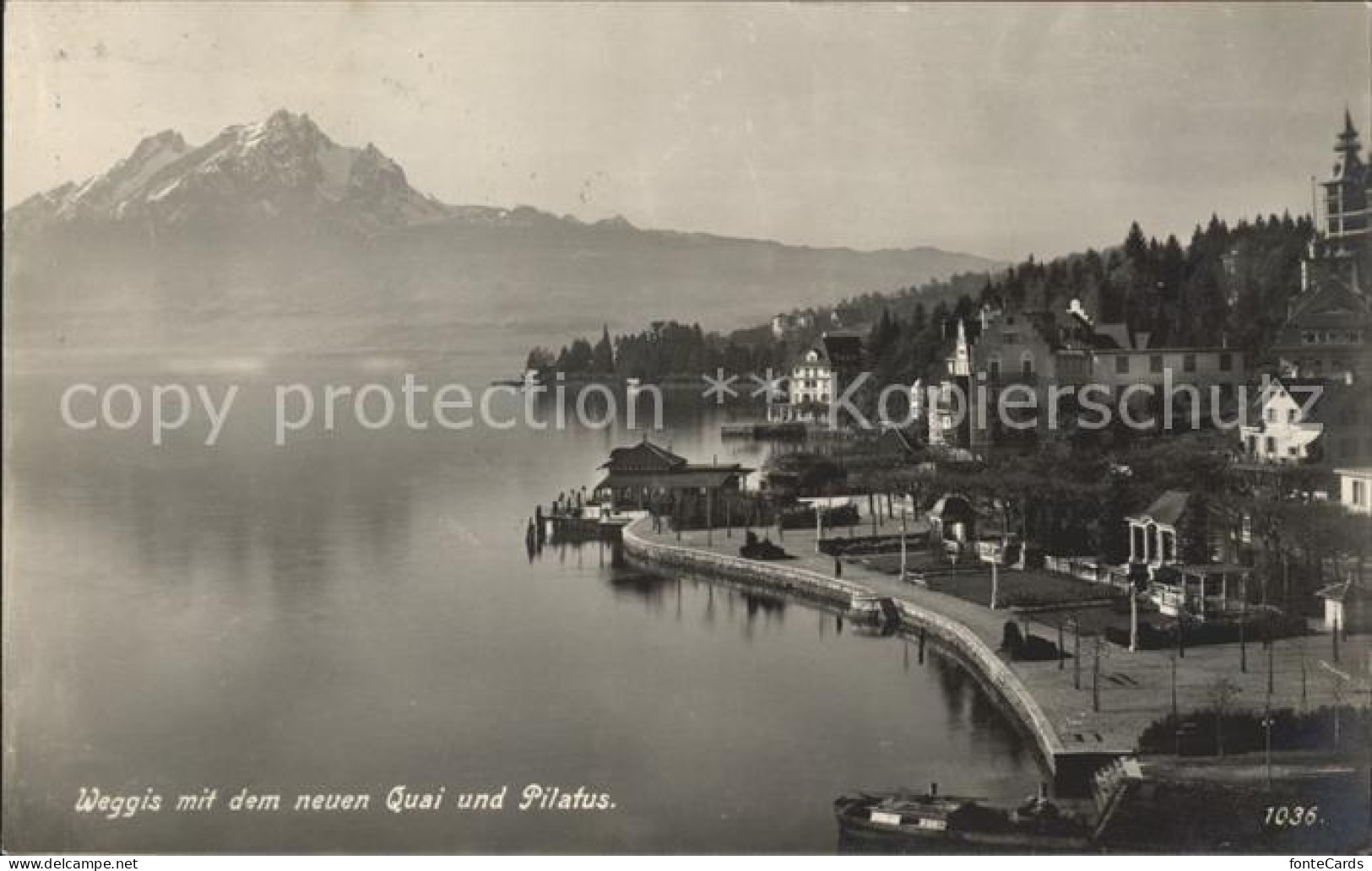 11736927 Weggis Vierwaldstaettersee Vierwaldstaettersee Und Pilatus Quai Weggis - Sonstige & Ohne Zuordnung