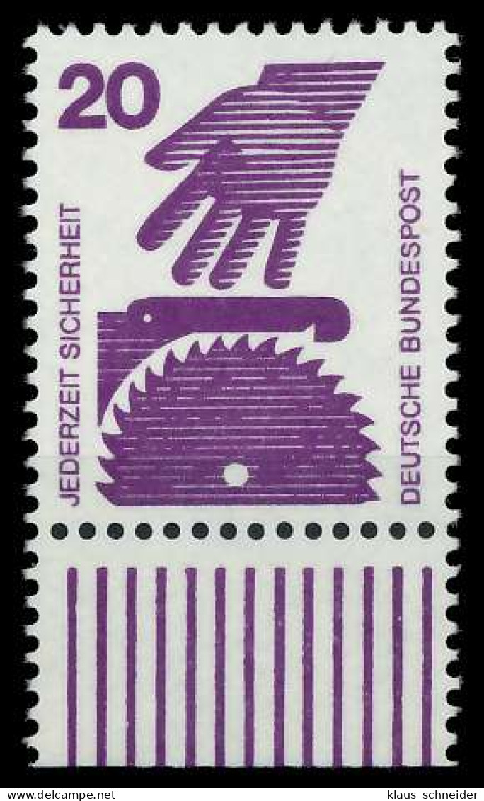 BRD DS UNFALLVERHÜTUNG Nr 696A Postfrisch URA X926BAA - Unused Stamps