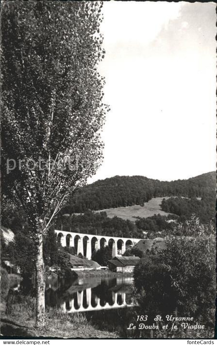 11736817 St Ursanne Le Doubs Et Le Viaduc St Ursanne - Andere & Zonder Classificatie