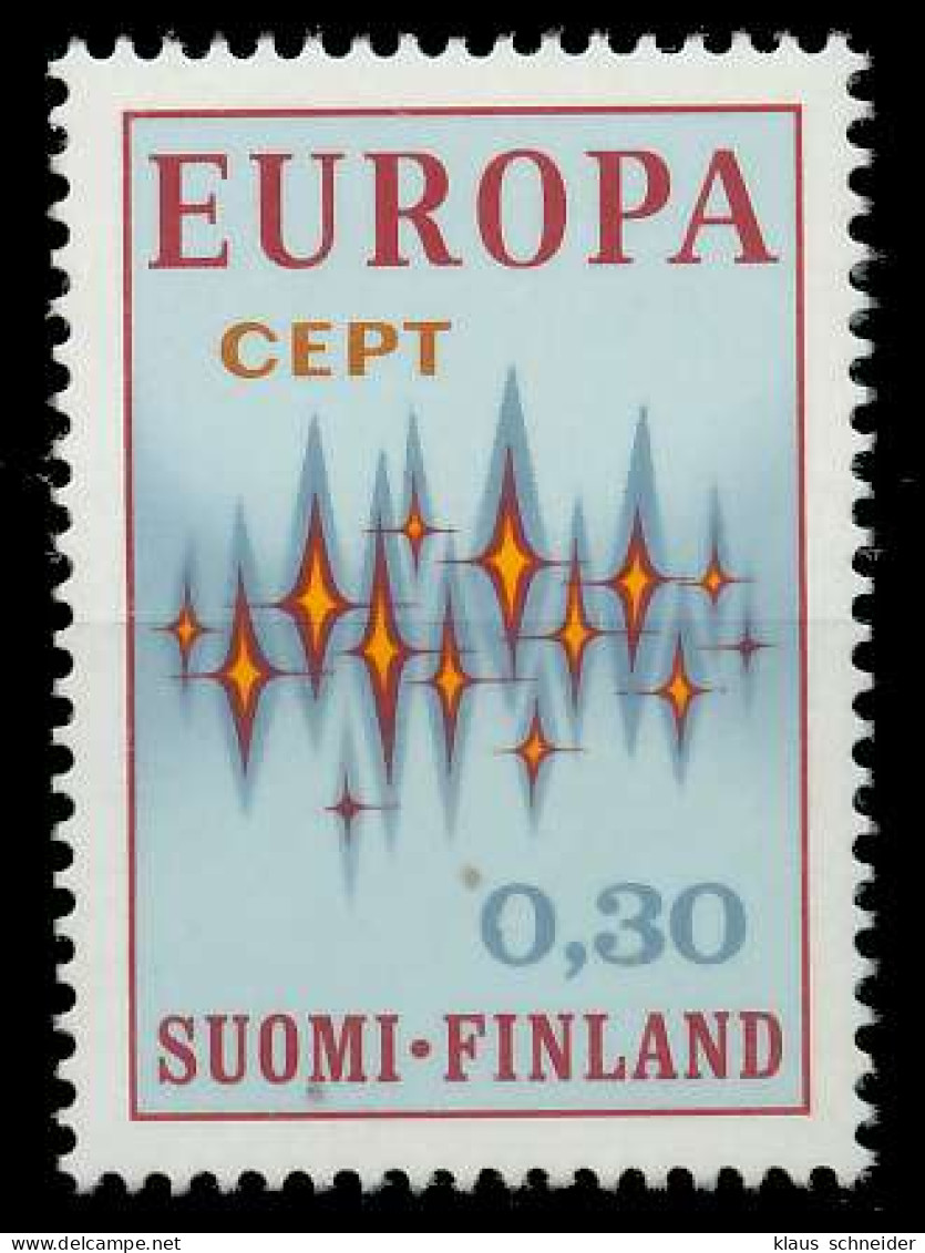 FINNLAND 1972 Nr 700 Postfrisch SAC2AAA - Unused Stamps