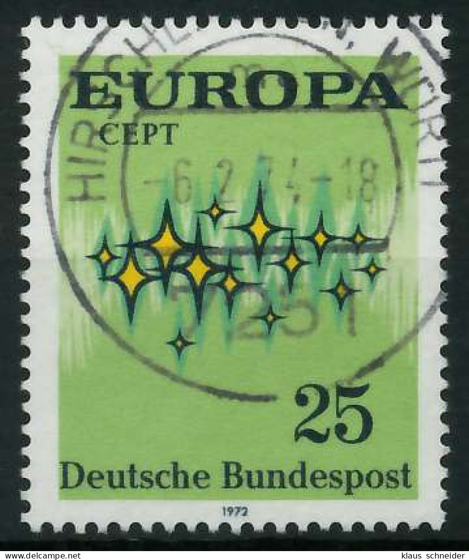 BRD BUND 1972 Nr 716 Gestempelt X04023A - Used Stamps