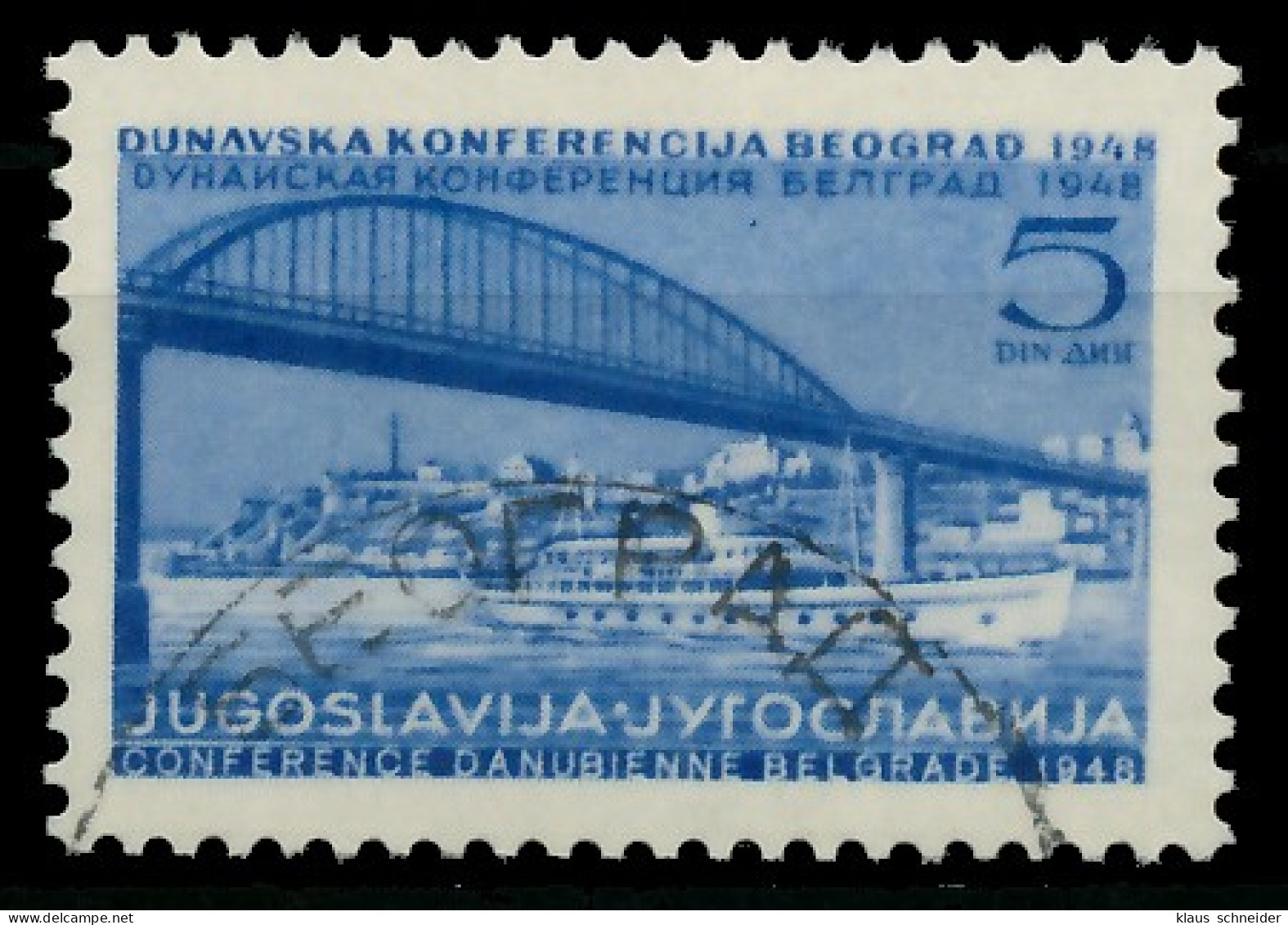JUGOSLAWIEN 1948 Nr 550 Gestempelt X06A9D6 - Used Stamps
