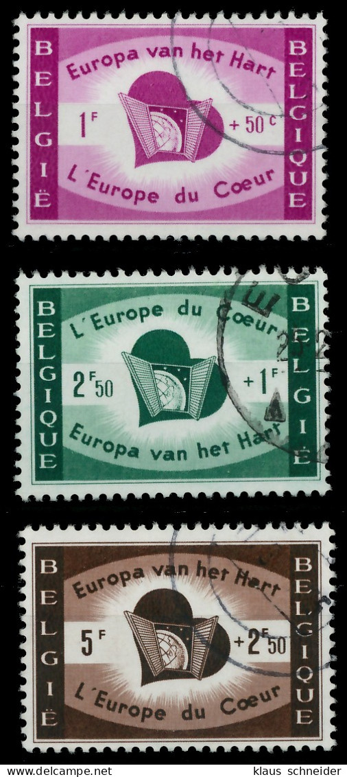 BELGIEN 1959 Nr 1143-1145 Gestempelt X06AA0E - Used Stamps