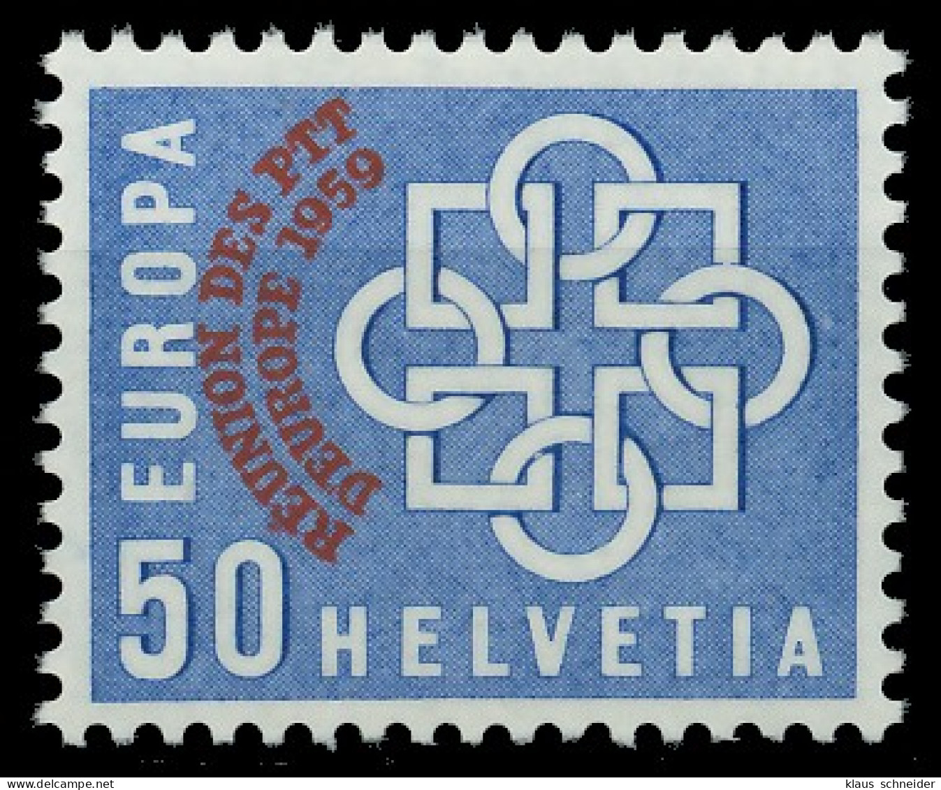 SCHWEIZ 1959 Nr 682 Postfrisch X06AA42 - Ongebruikt