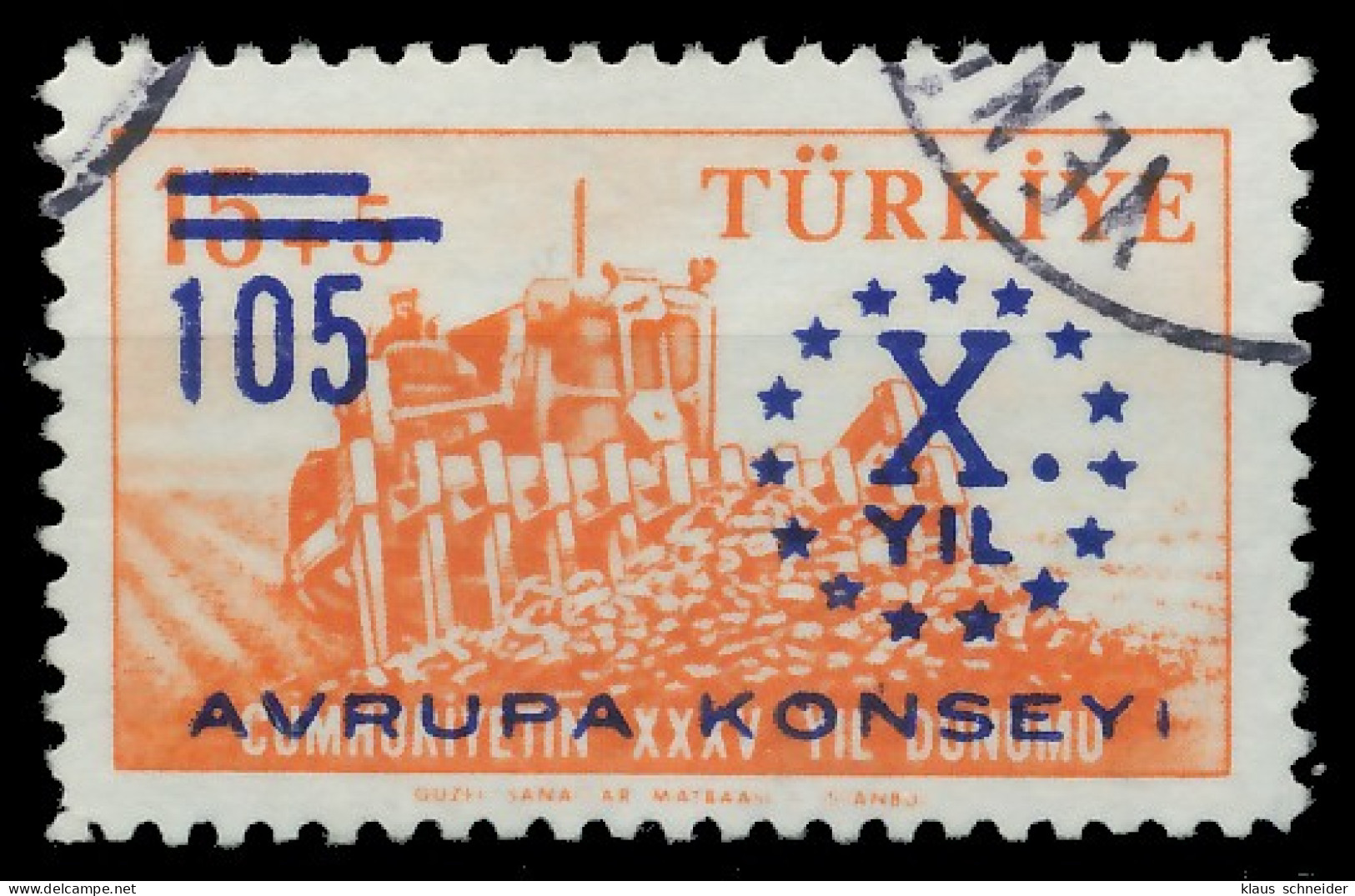 TÜRKEI 1959 Nr 1625 Gestempelt X06AA56 - Oblitérés