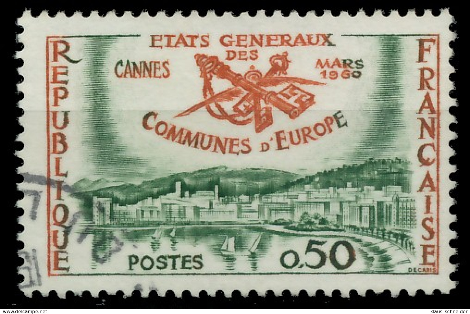 FRANKREICH 1960 Nr 1292 Gestempelt X06AB22 - Used Stamps