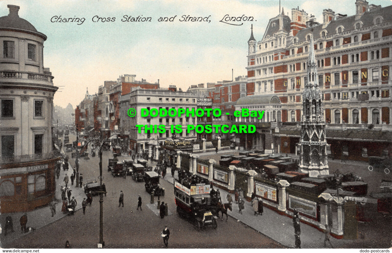 R467799 London. Charing Cross Station And Strand. National Series - Autres & Non Classés