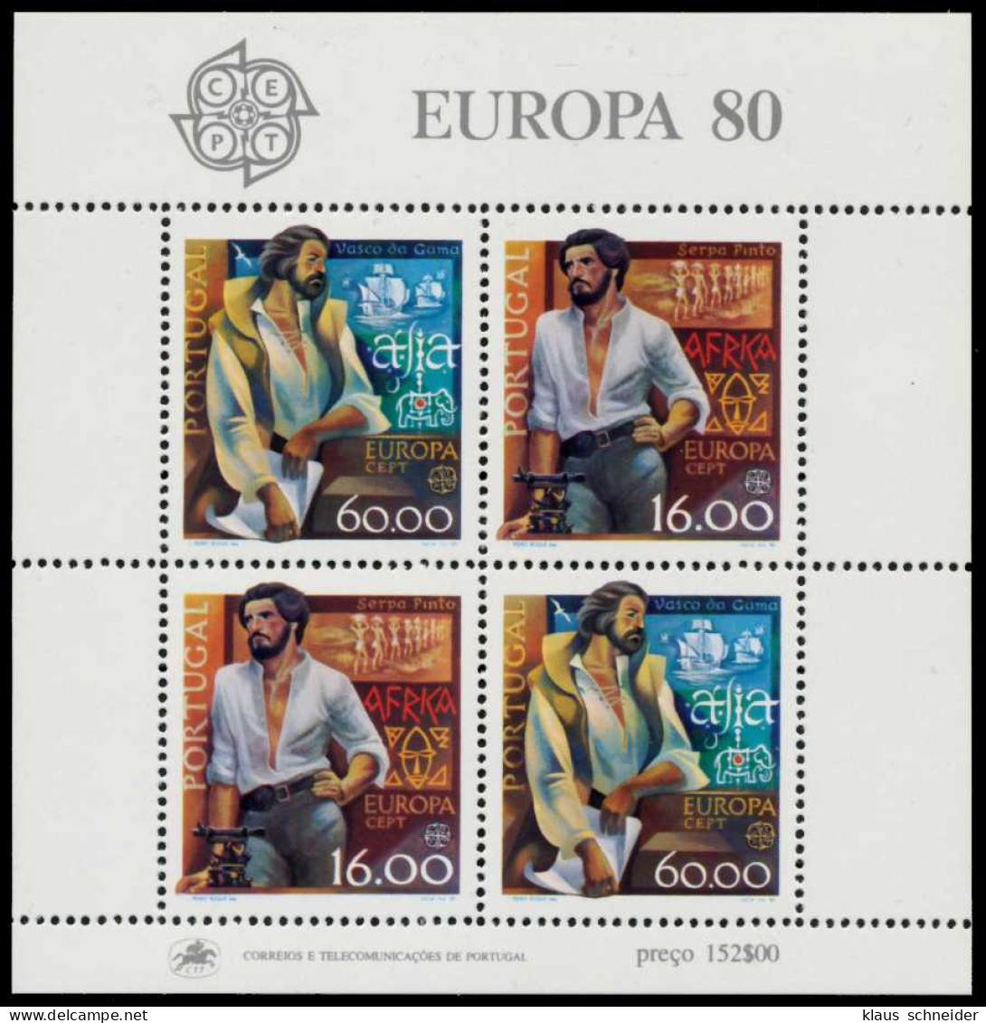 PORTUGAL Block 29 Postfrisch SAFA782 - Blocs-feuillets