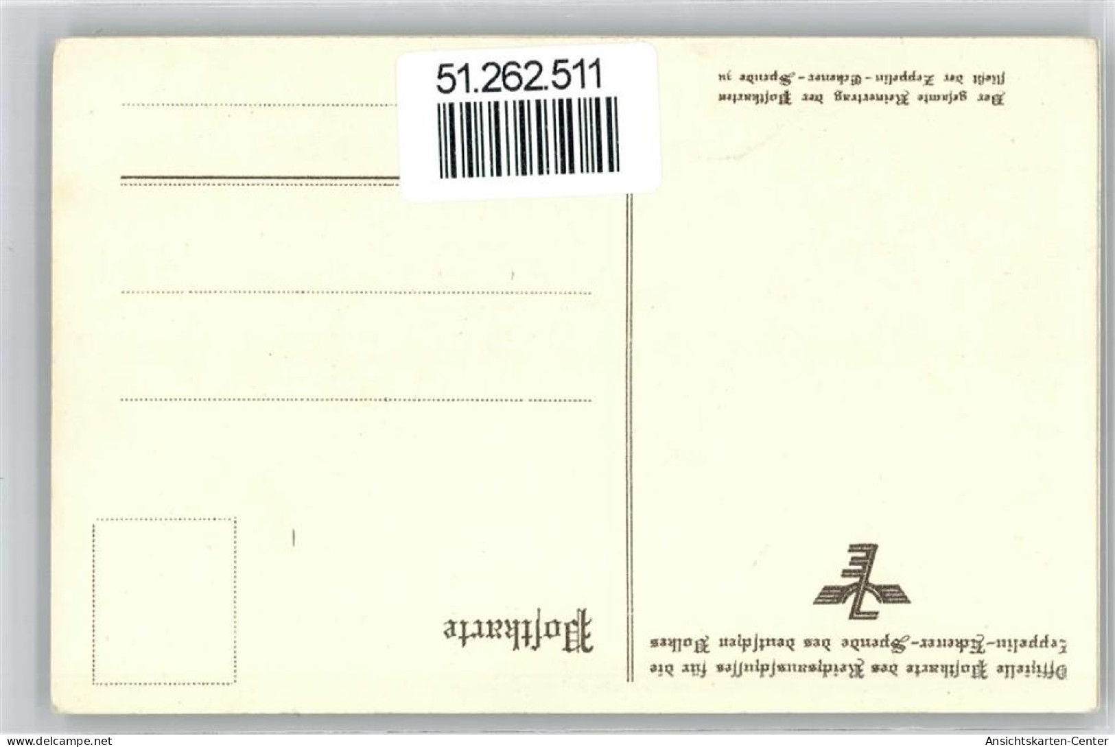 51262511 - Postkarte Des Reichsausschusses Fuer Die Zeppelin-Eckener Spende Des Deutschen Volkes - Dirigeables
